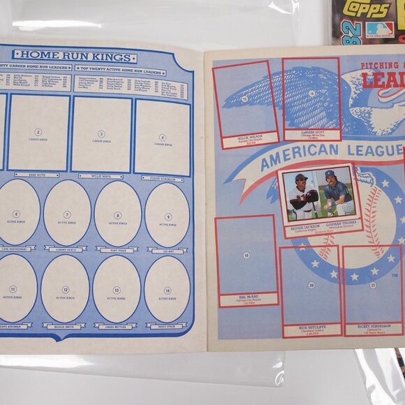 TOPPS 1983 1984 MLB Baseball Sticker Album Set - Picture 3 of 8